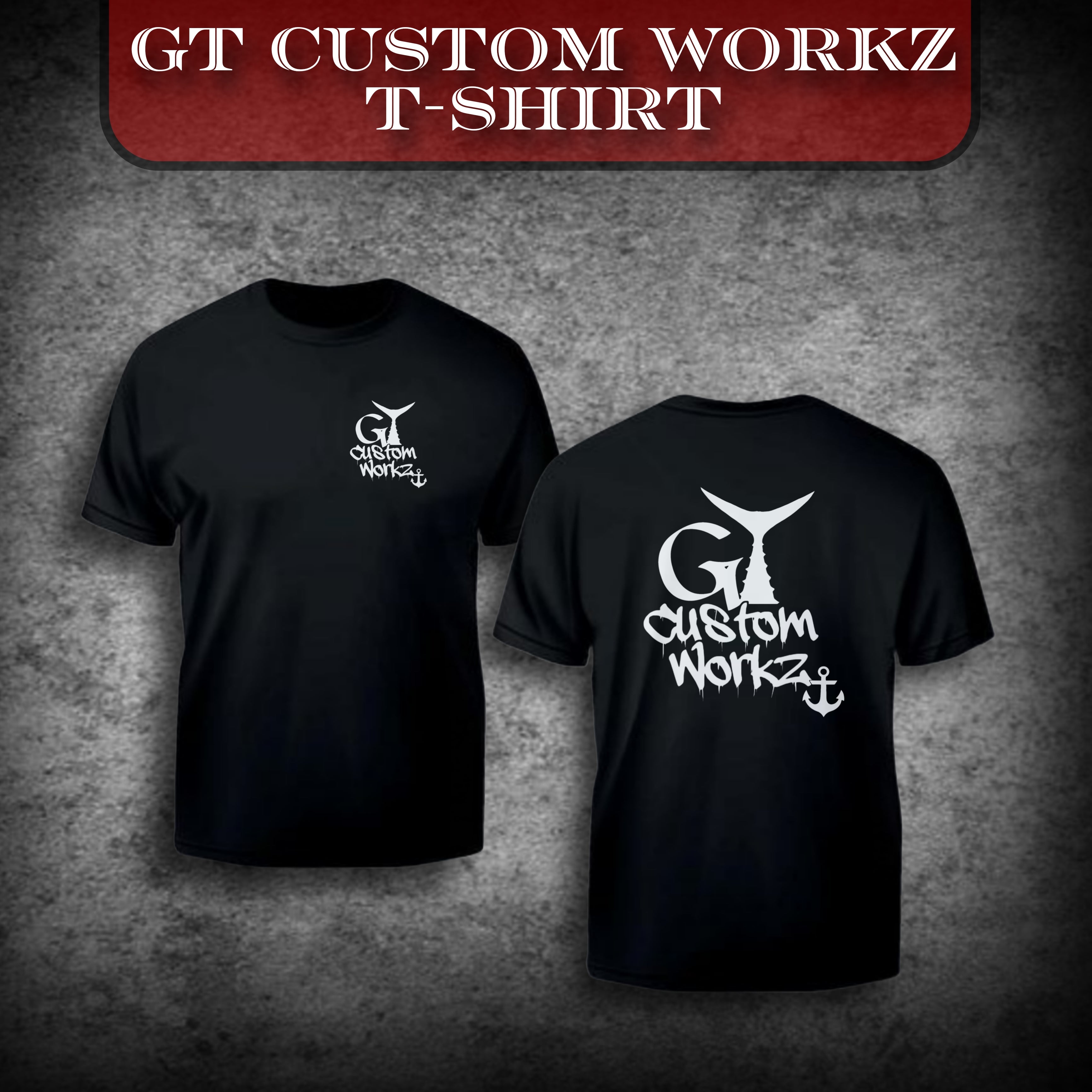 GT Custom Workz Logo Tee