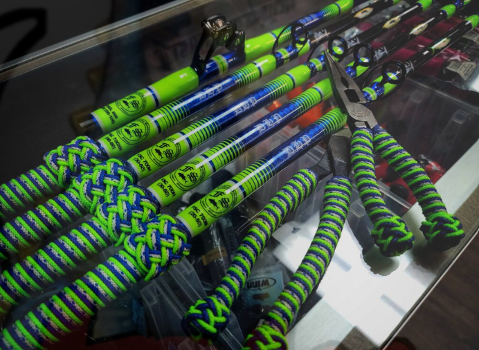 greg's custom fishing rods HCS Surf HCS-S-1333XH The Lews Team Lews Signature Series Rods utilize FOCAS Blank technology MAGS Custom Rods | Hand
