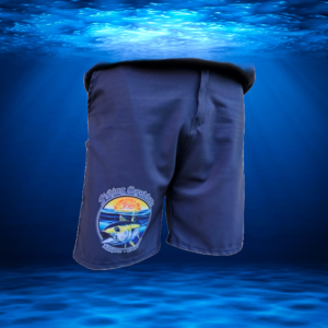 FS Blue Color Logo Shorts