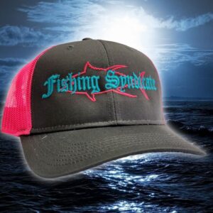 Charcoal with Pink Mesh Pink Tuna