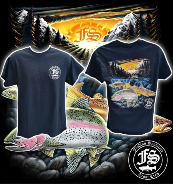 Men's T-Shirt - Trout Crew Design