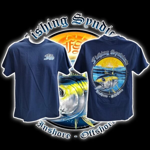 Men's Navy T-Shirt - Color Logo